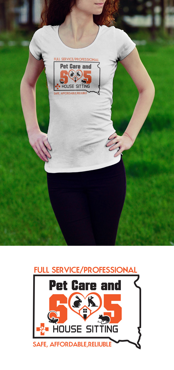 Logo Design by Impressive Solutions for 605 Pet & House Care | Design #17315728