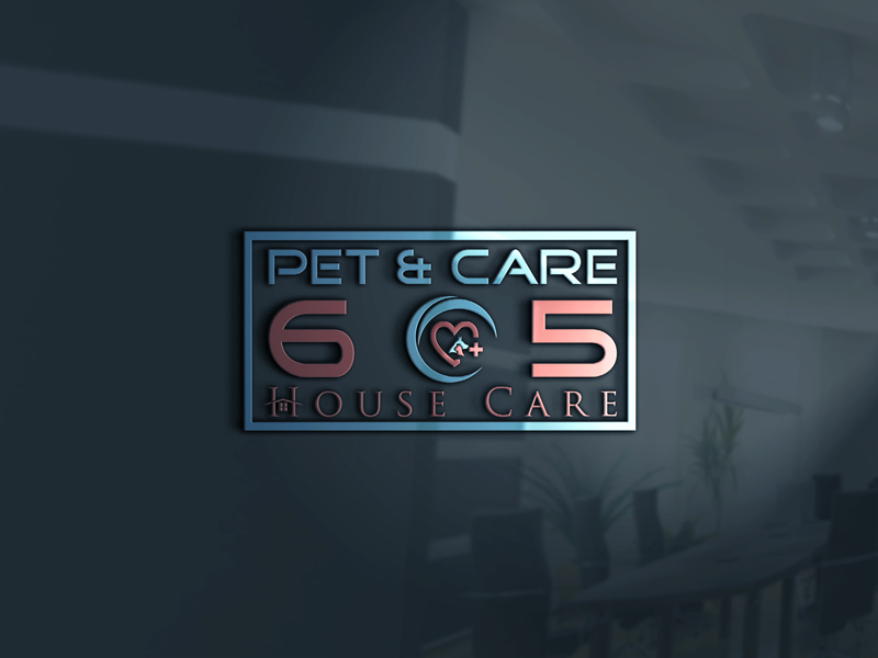 Logo Design by rocklee for 605 Pet & House Care | Design #17338357