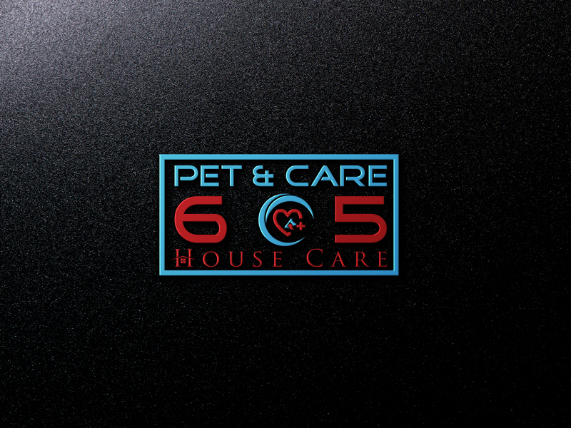 Logo Design by rocklee for 605 Pet & House Care | Design #17338363