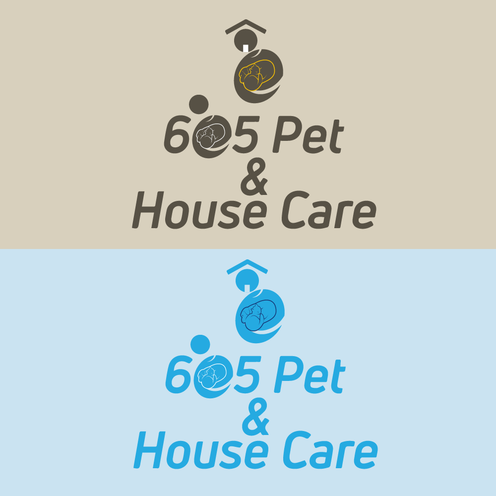 Logo Design by DeesignPro for 605 Pet & House Care | Design #17331322