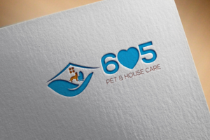 Logo Design by jakia for 605 Pet & House Care | Design: #17320831