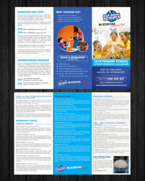 DL, Tri Fold Flyer - Mad About Science | Flyer Design by ecorokerz