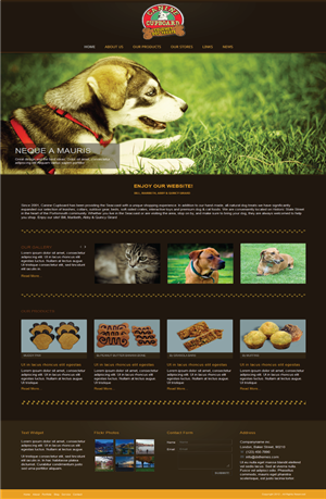 Wordpress Design by Chaitanya S. for this project | Design: #2735476