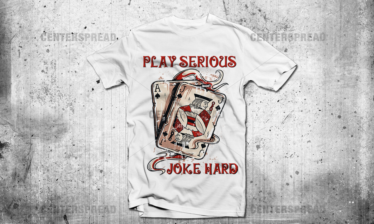 T-shirt Design by CENTERSPREAD for Joker Ware | Design #2723169