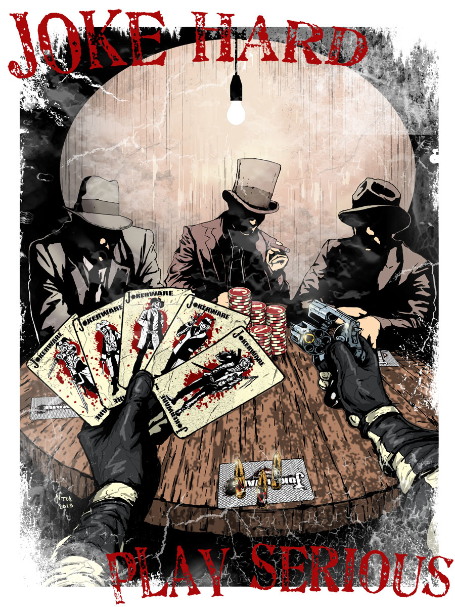 T-shirt Design by  Ntok for Joker Ware | Design #2777136