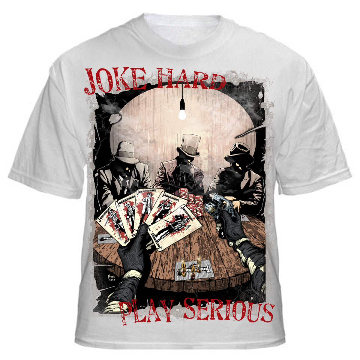 T-shirt Design by  Ntok for Joker Ware | Design #2783152