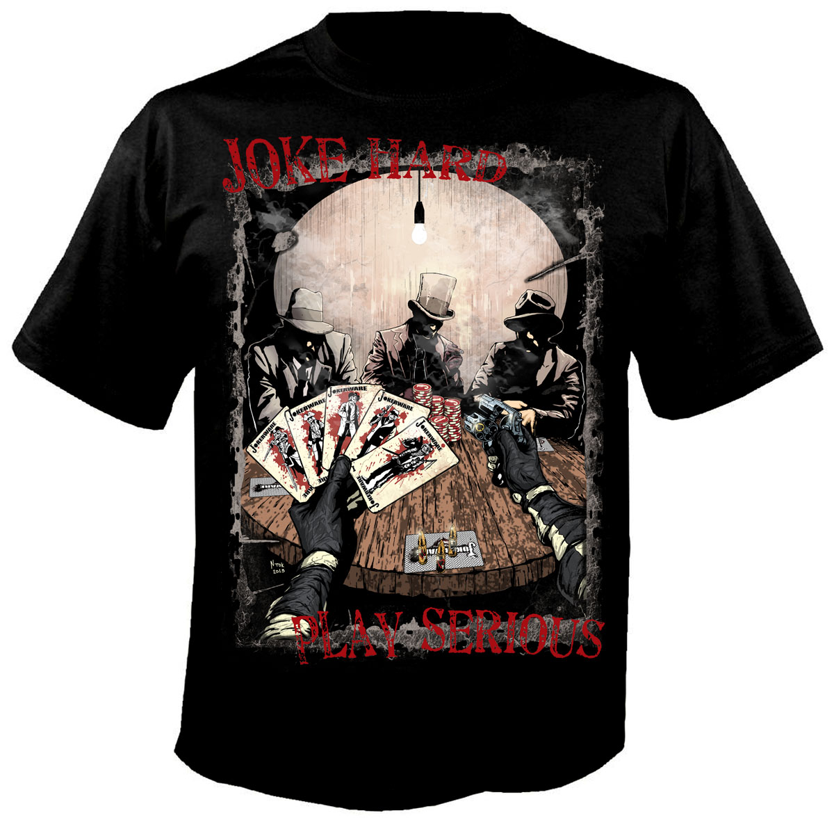 T-shirt Design by  Ntok for Joker Ware | Design #2783156