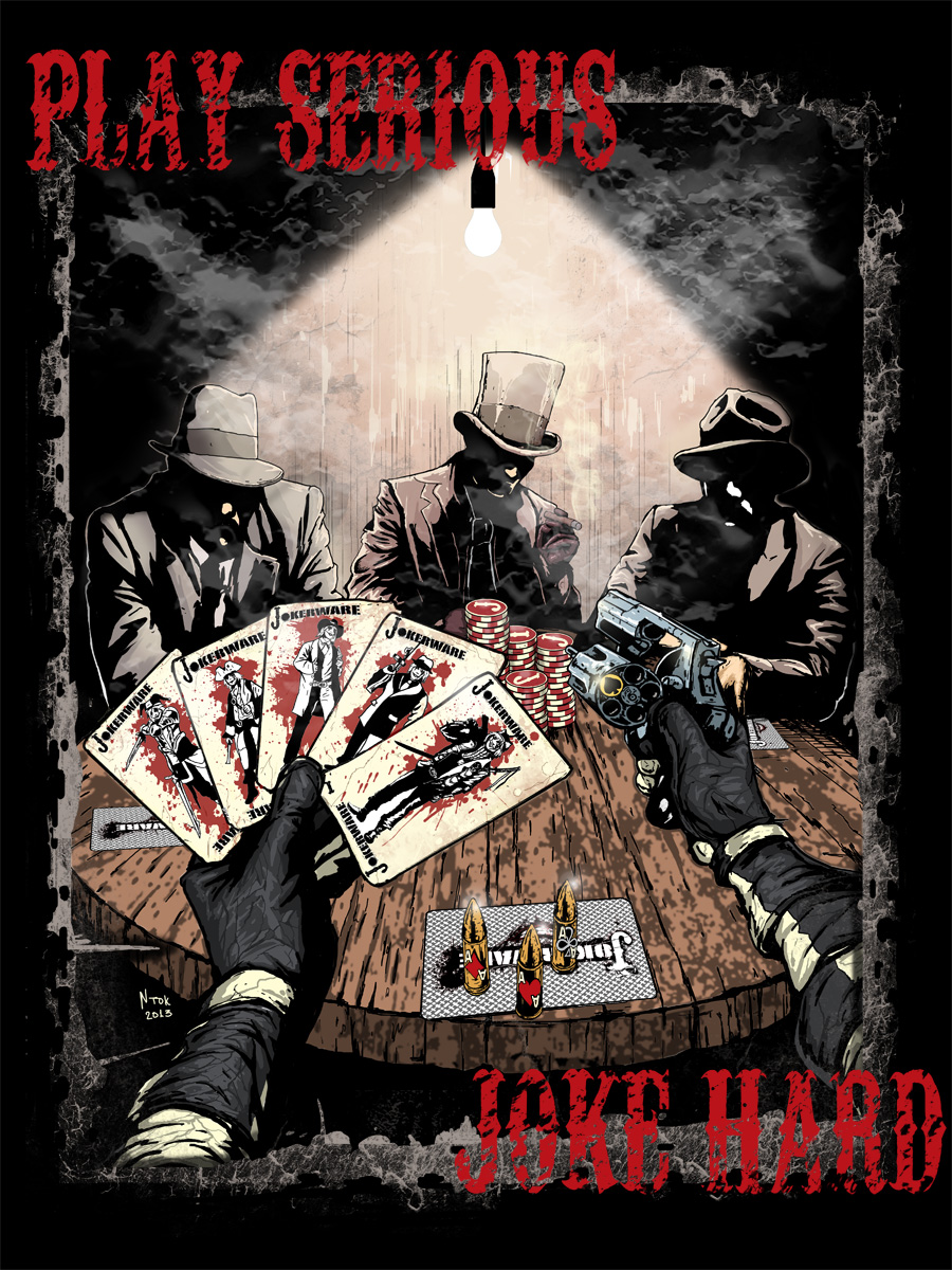 T-shirt Design by  Ntok for Joker Ware | Design #2816767
