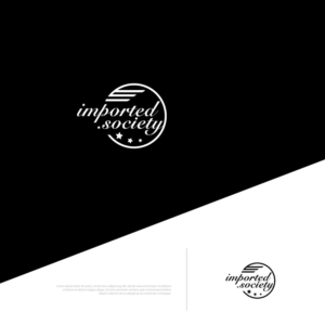 Imported.Society | Logo Design by Logoziner