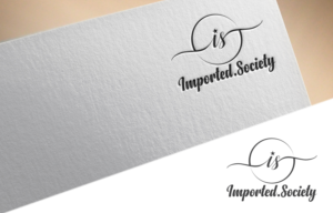 Imported.Society | Logo Design by Juli creation