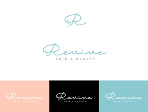 Logo Design by wonderland for Revive Skin and beauty  | Design: #17311895