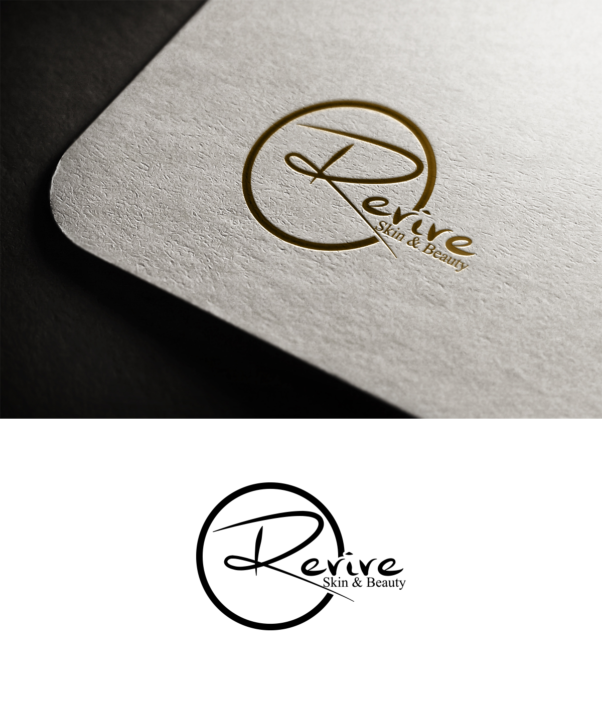 Logo Design by supercreative for Revive Skin and beauty  | Design #17315677