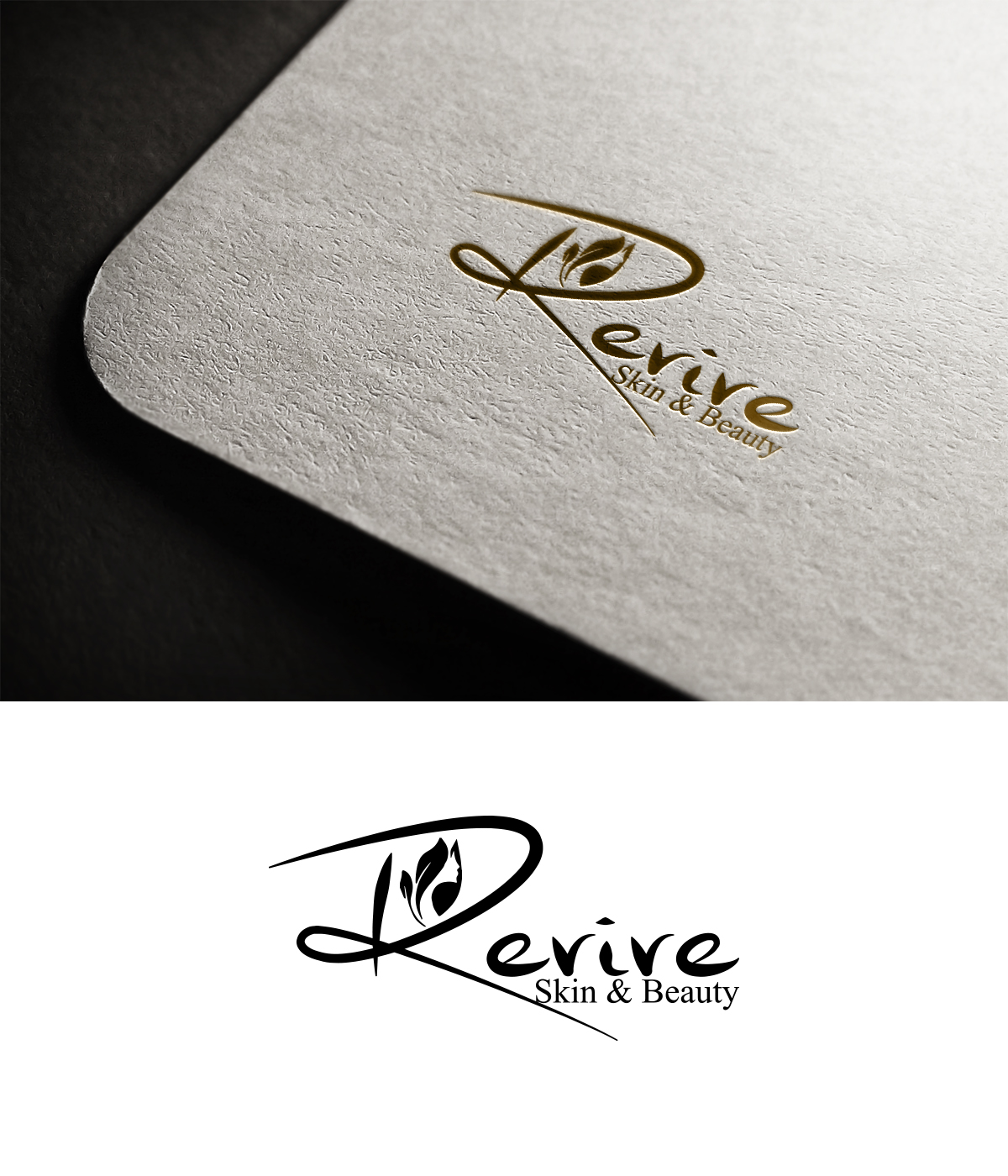 Logo Design by supercreative for Revive Skin and beauty  | Design #17315678