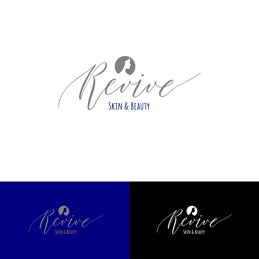 Logo Design by ElenaKh for Revive Skin and beauty  | Design #17391387
