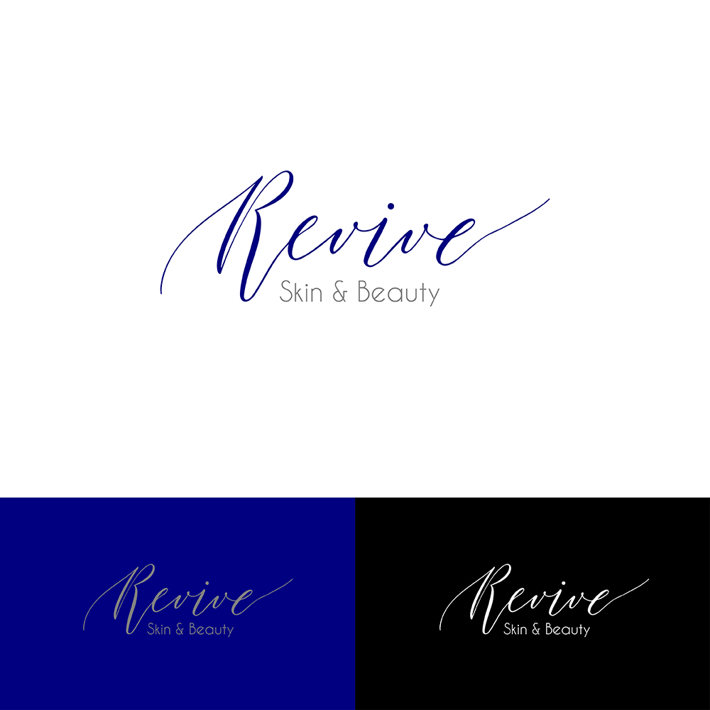 Logo Design by ElenaKh for Revive Skin and beauty  | Design #17404132