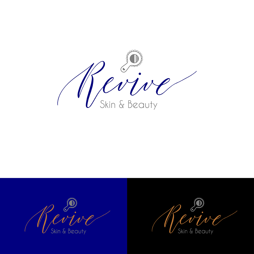 Logo Design by ElenaKh for Revive Skin and beauty  | Design #17404141