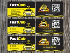 Fast Cab Business Cards