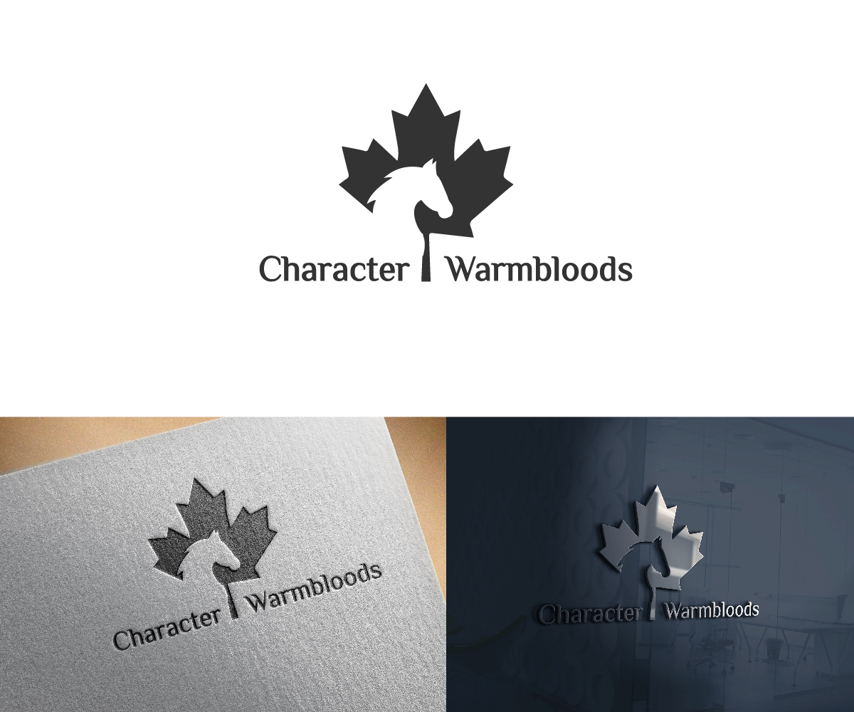 Logo Design by Elizabeta for Character Warmbloods | Design #17304882
