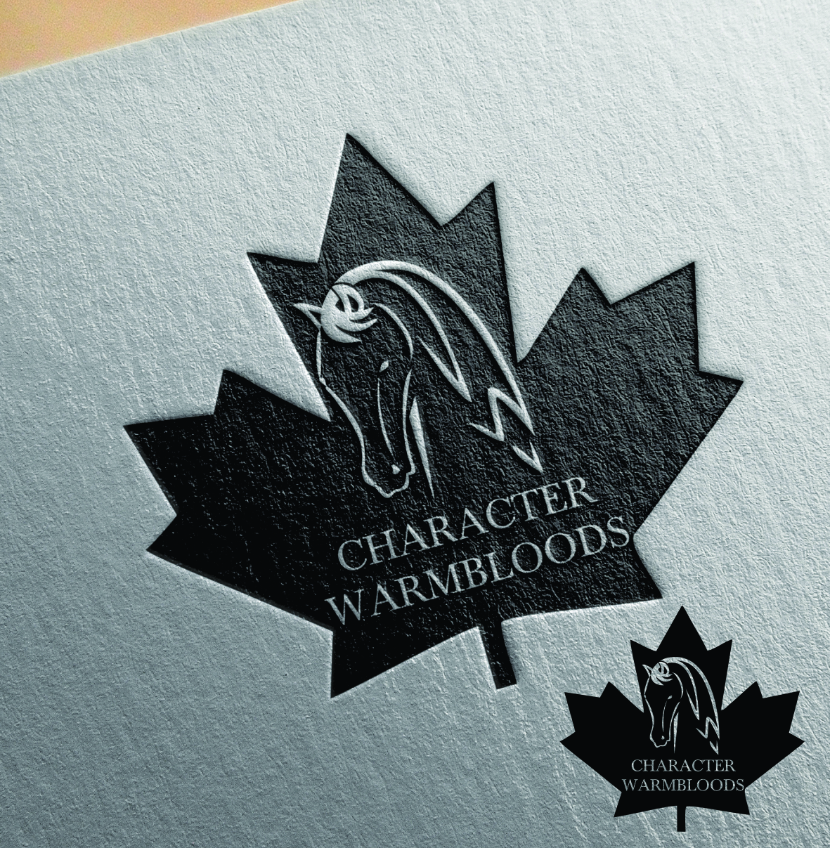 Logo Design by ivoscasofi 2 for Character Warmbloods | Design #17298570