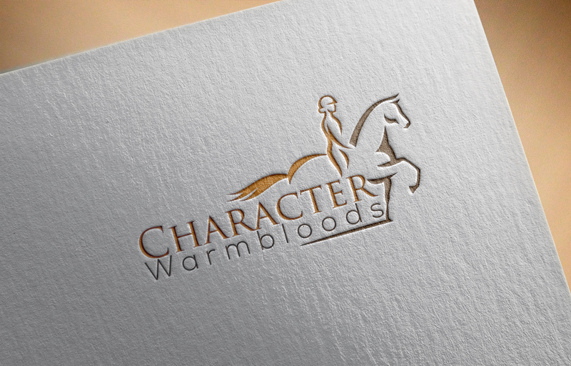 Logo Design by rocklee for Character Warmbloods | Design #17317975