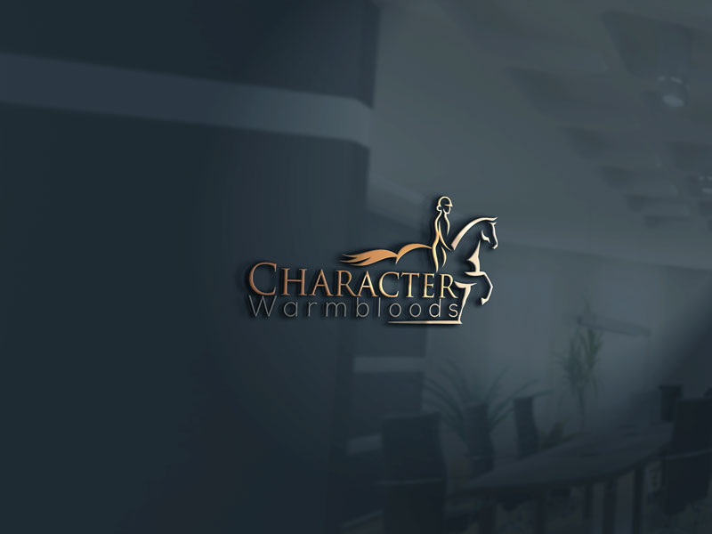 Logo Design by rocklee for Character Warmbloods | Design #17317976