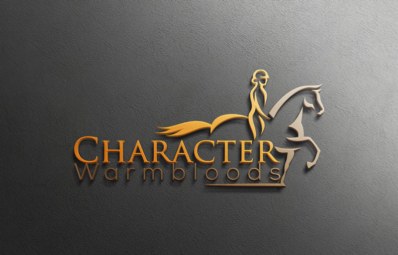 Logo Design by rocklee for Character Warmbloods | Design #17317978