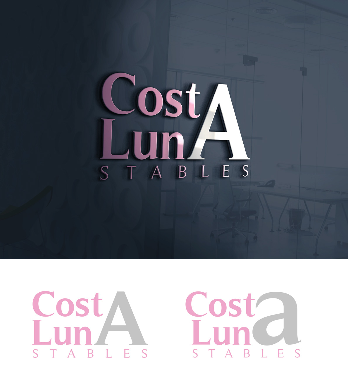 Logo Design by Impressive Sol for Costa Luna Stables | Design #17301143