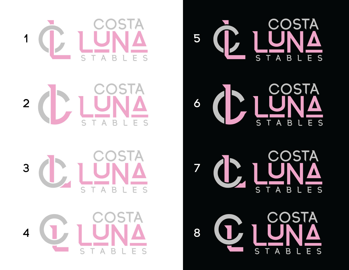 Logo Design by Impressive Solutions for Costa Luna Stables | Design #17310170