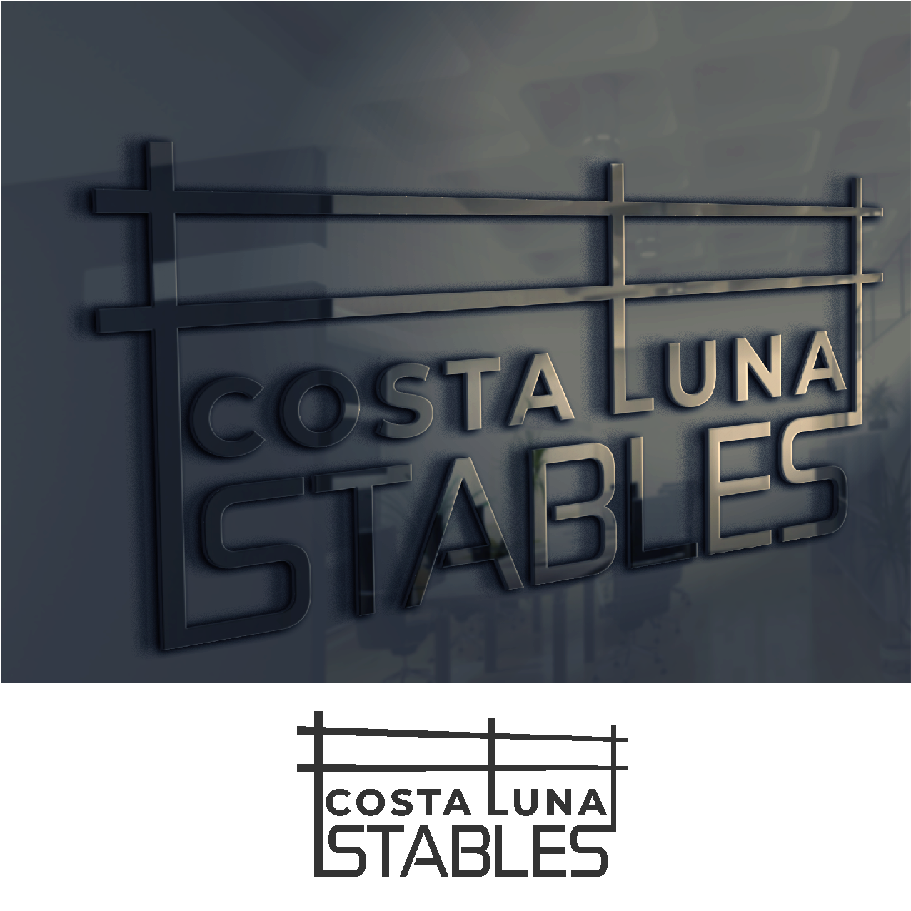 Diseño de Logo por lasri para Costa Luna Stables | Diseño #17343422