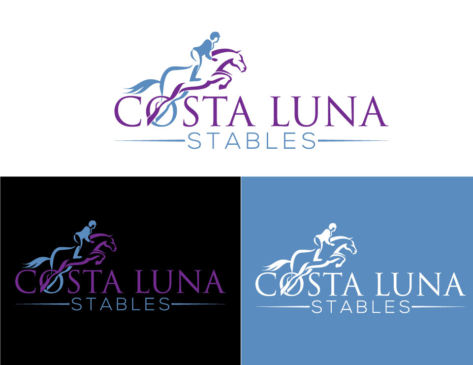 Logo Design by rocklee for Costa Luna Stables | Design #17309550