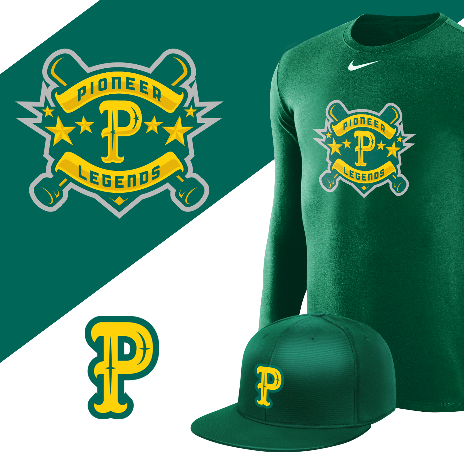 Logo Design by abmcolors for Pioneer Baseball | Design: #17436094