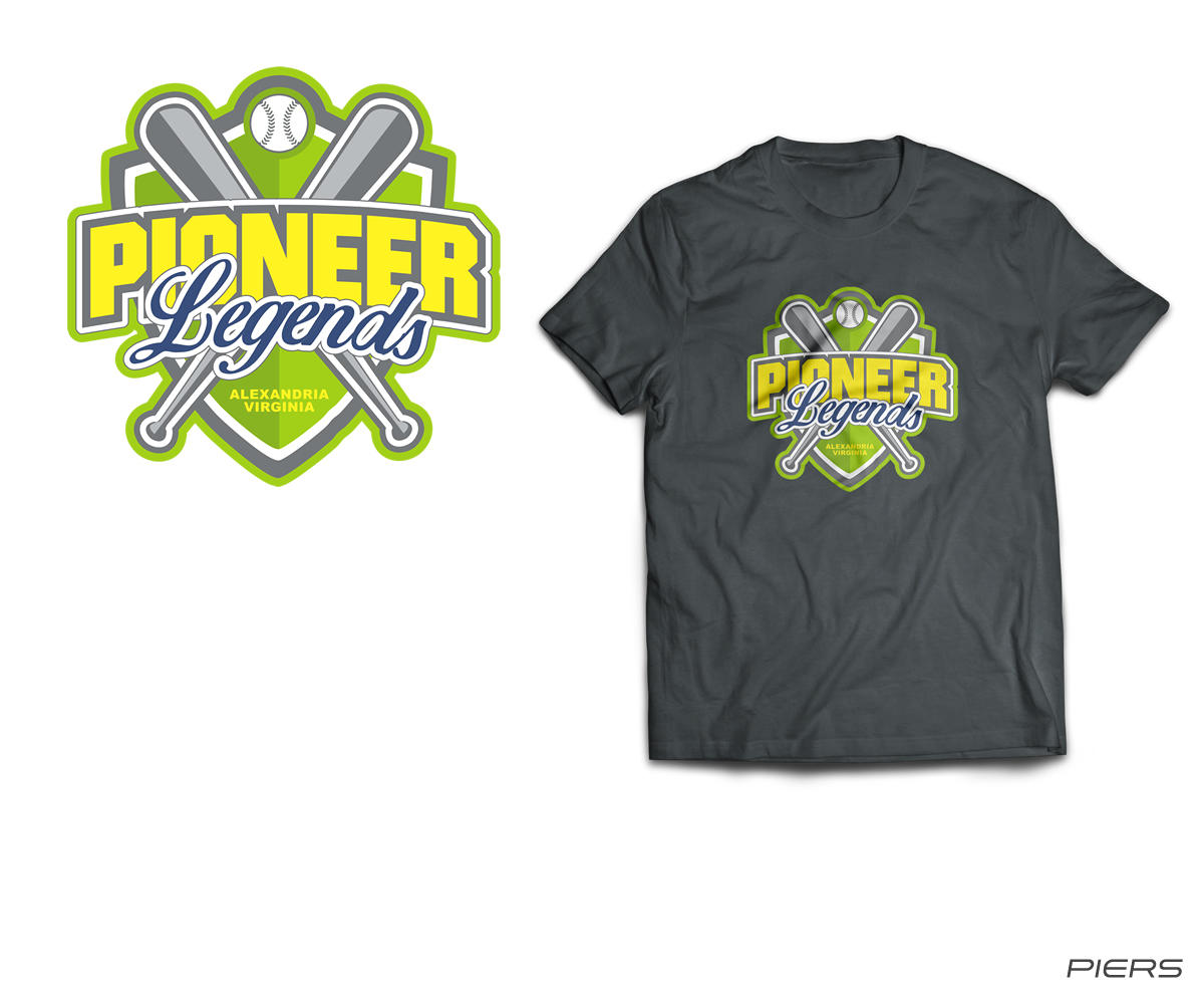 Logo Design by Piers for Pioneer Baseball | Design #17445653