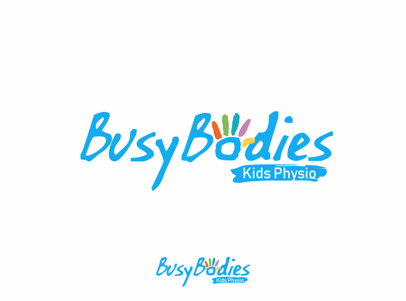 Logo Design by nikkiblue for Busy Bodies Kids Physio | Design #17347195