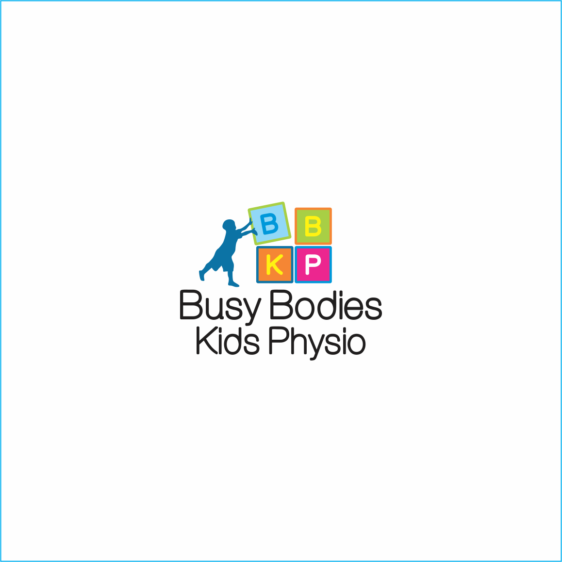 Logo Design by Arham Hidayat for Busy Bodies Kids Physio | Design #17321593