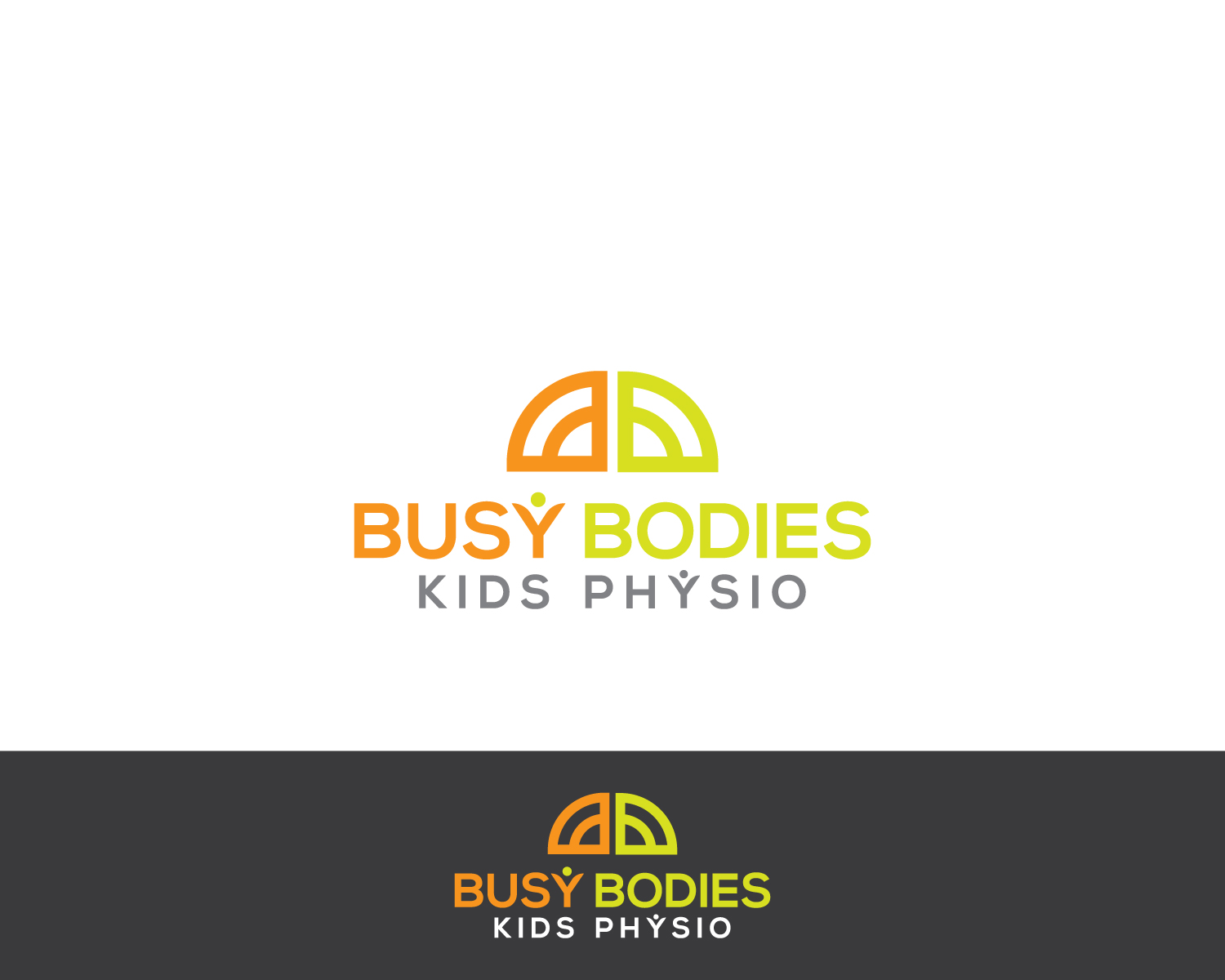 Logo Design by MAWBM for Busy Bodies Kids Physio | Design #17315626