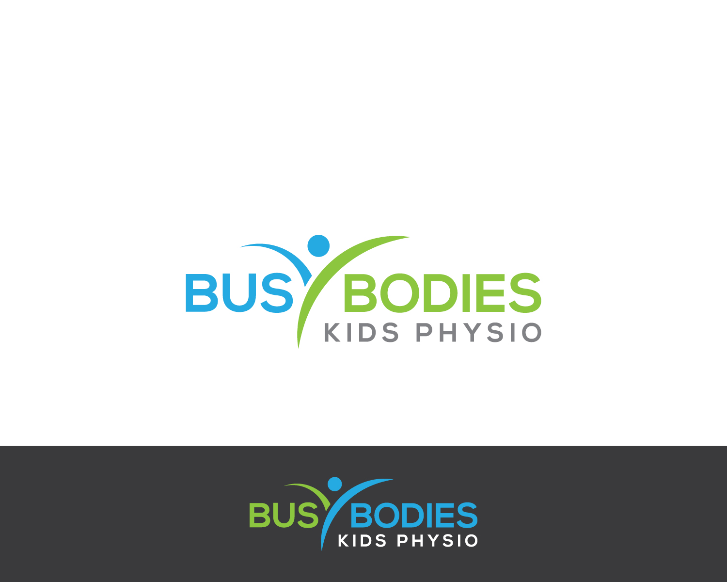 Logo Design by MAWBM for Busy Bodies Kids Physio | Design #17323934