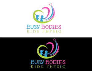 Logo Design by rocklee for Busy Bodies Kids Physio | Design: #17309712