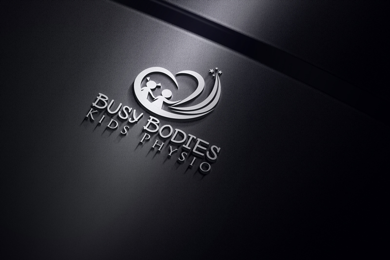 Logo Design by rocklee for Busy Bodies Kids Physio | Design #17309714