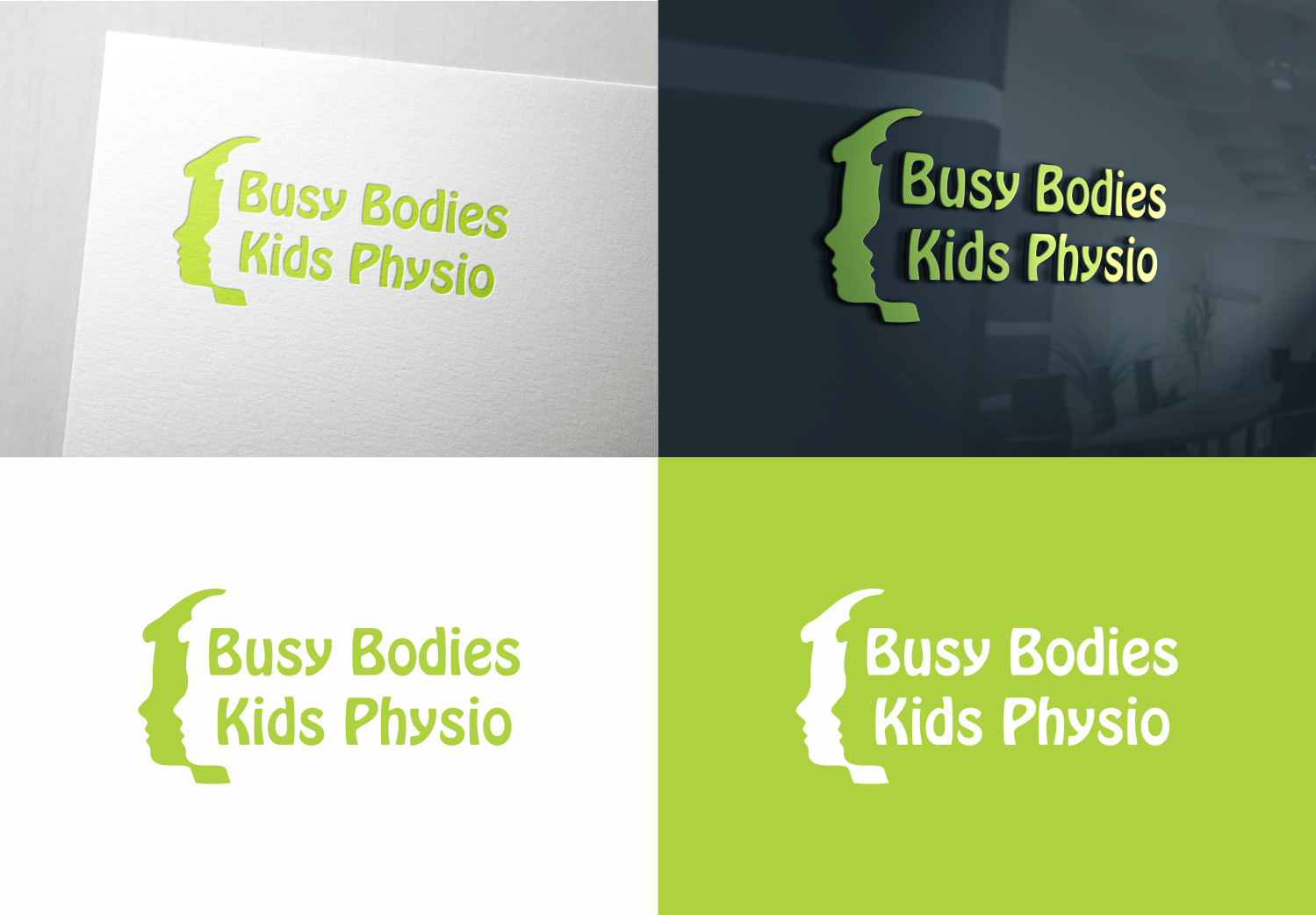 Logo Design by aqilazhifara for Busy Bodies Kids Physio | Design #17310233