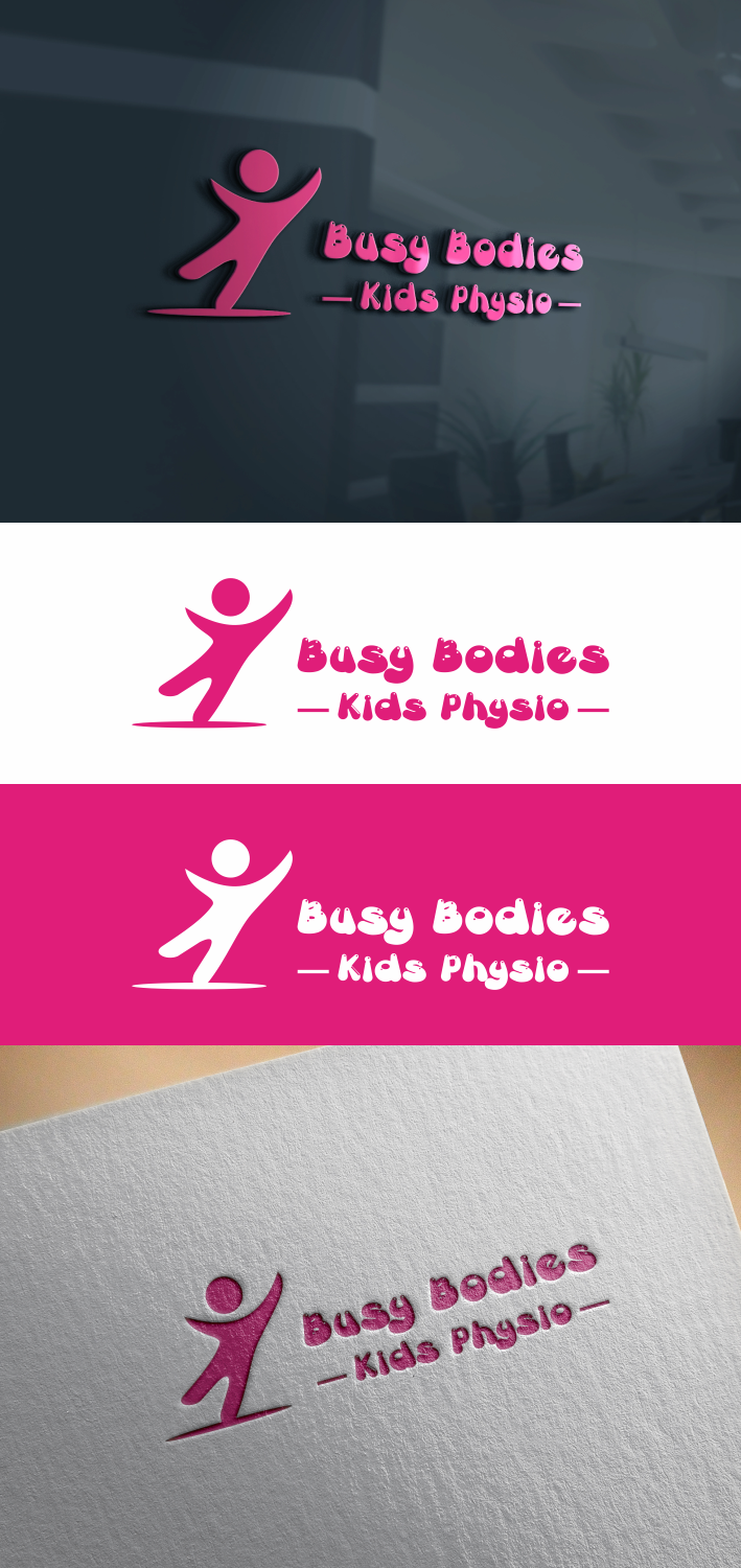 Logo Design by aqilazhifara for Busy Bodies Kids Physio | Design #17356774