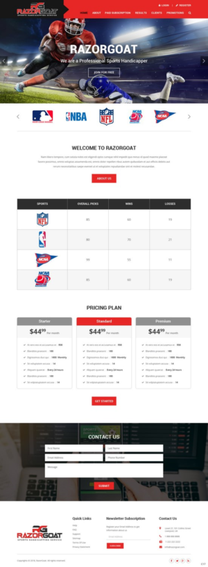 Web Design by pb for this project | Design: #17326200