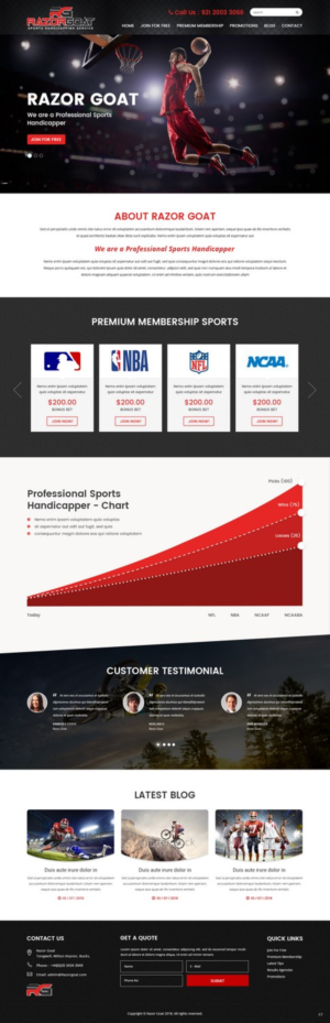 Web Design by pb for this project | Design: #17326201