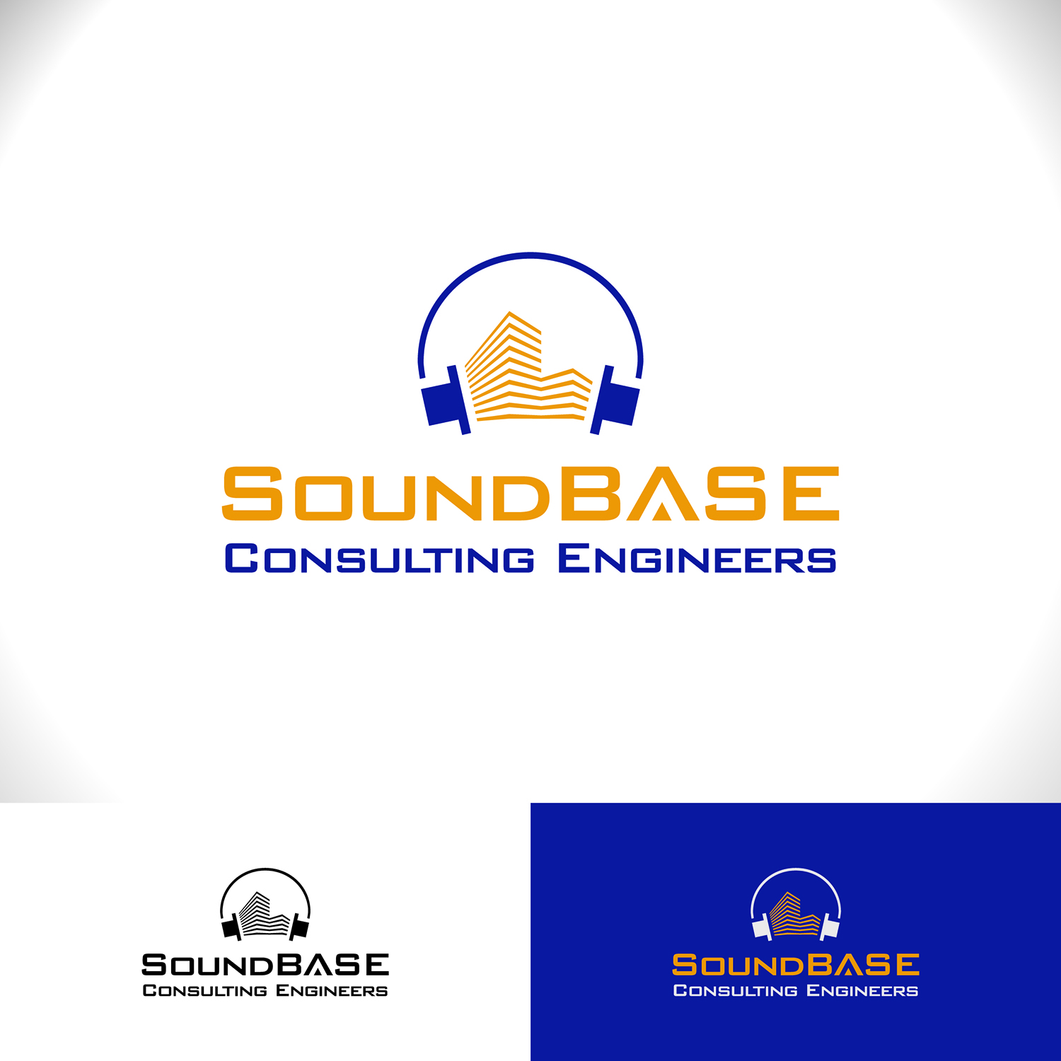 Logo Design by MTu for SoundBASE Consulting Engineers | Design #17309642