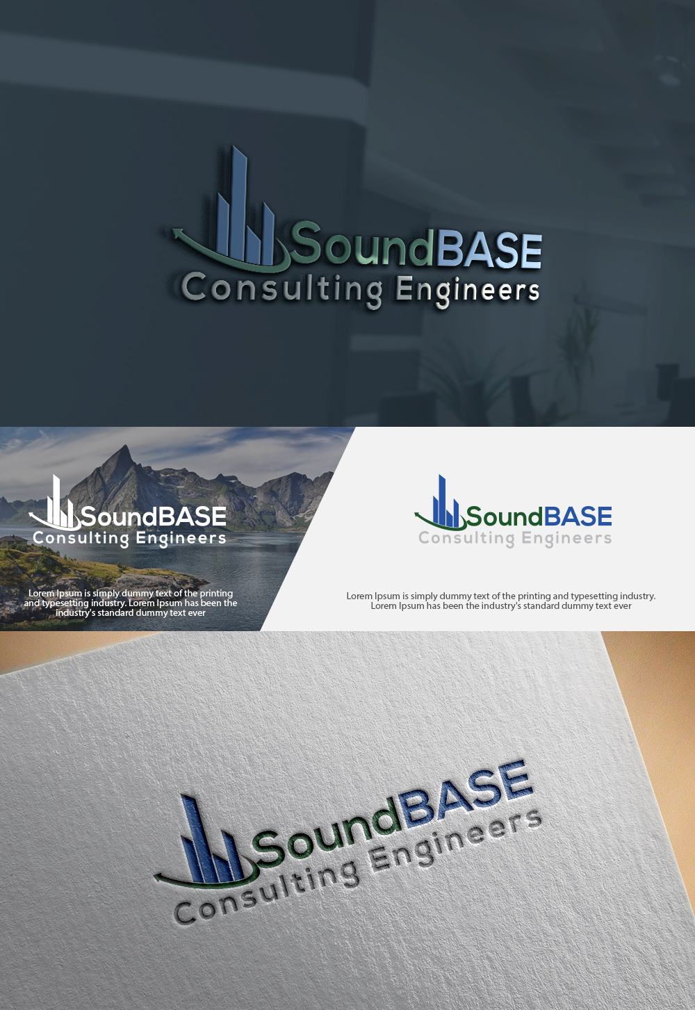 Logo Design by :) for SoundBASE Consulting Engineers | Design: #17323137