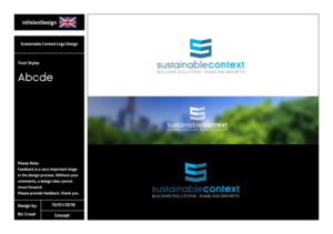 Sustainable Context | Logo Design by nvisiondesign.co.uk