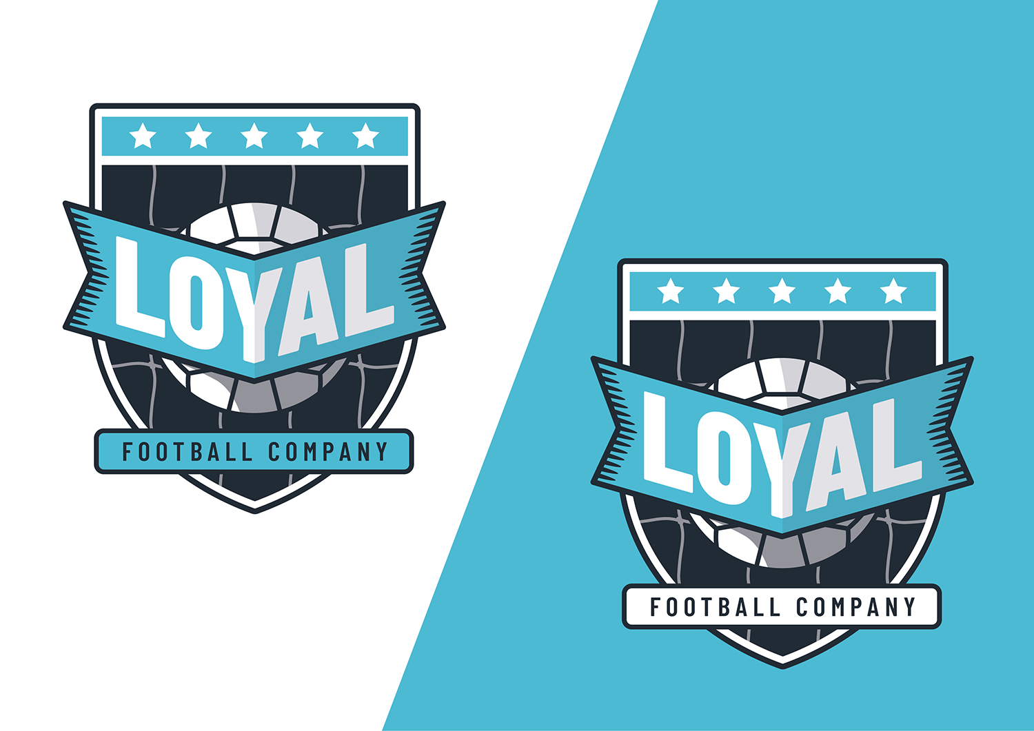 Logo Design by Channel Studio for Loyal Football Company | Design #17467029