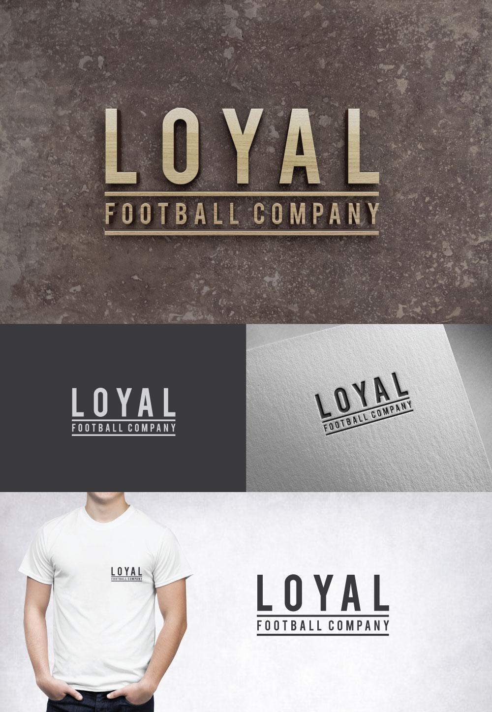 Logo Design by ecorokerz for Loyal Football Company | Design #17464588