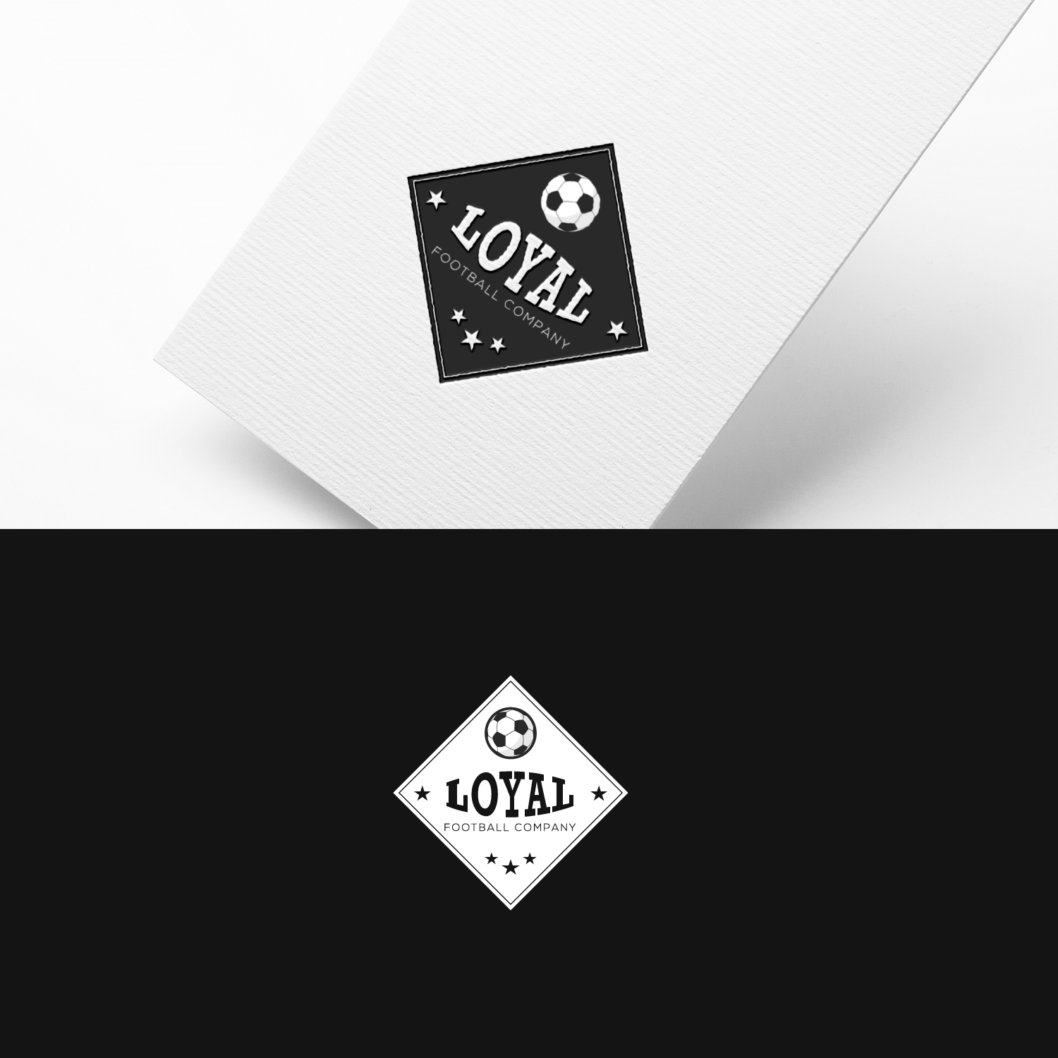 Logo Design by Farooq Zahid for Loyal Football Company | Design #17317279