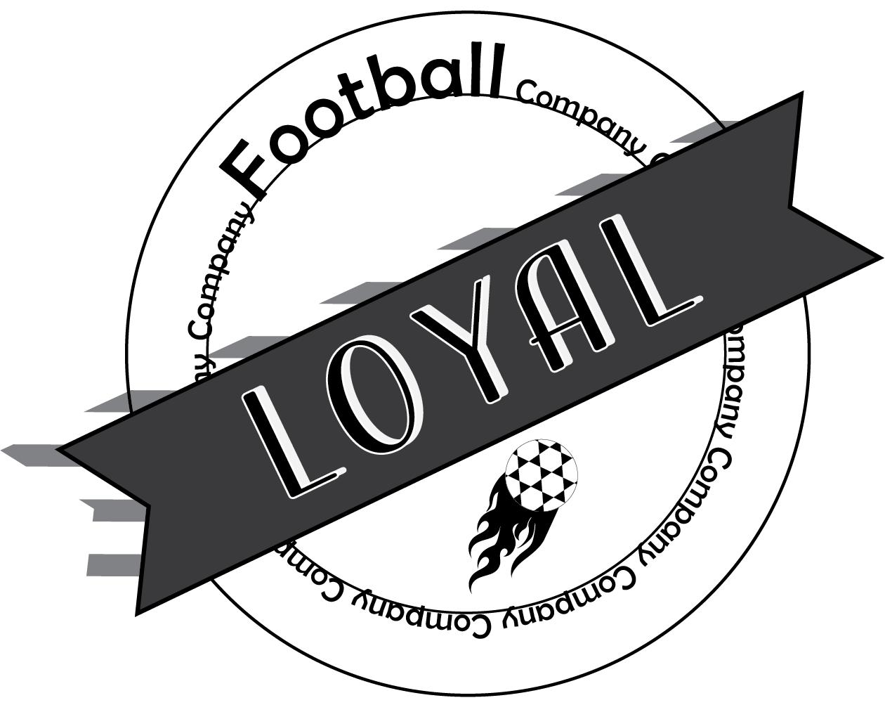 Traditional, Serious, Clothing Logo Design for Loyal Football Company