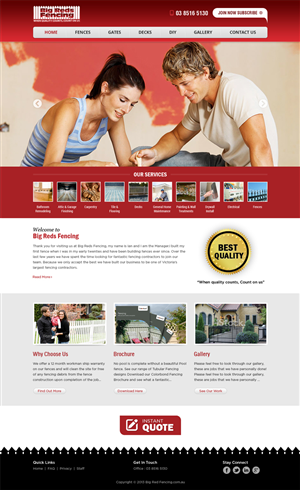 Wordpress Design by RupalTechno for this project | Design: #2753296